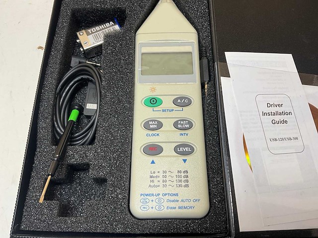 5020-0322 digitale geluidsmeter - afbeelding 3 van  5