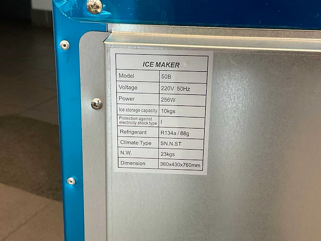 50b ijsblokjesmachine - afbeelding 5 van  5