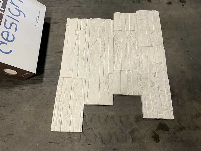50m² stonedesign tenerife steenstrip wit - afbeelding 4 van  6