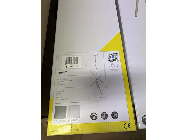 50x design hanglamp trio, tirac - afbeelding 3 van  6
