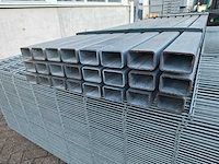 50x heras dubbelstaafs hekwerk gegalvaniseerd 8/6/8 163 hoog met 24 palen - afbeelding 3 van  13