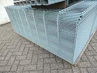 50x heras dubbelstaafs hekwerk gegalvaniseerd 8/6/8 163 hoog met 24 palen - afbeelding 4 van  13