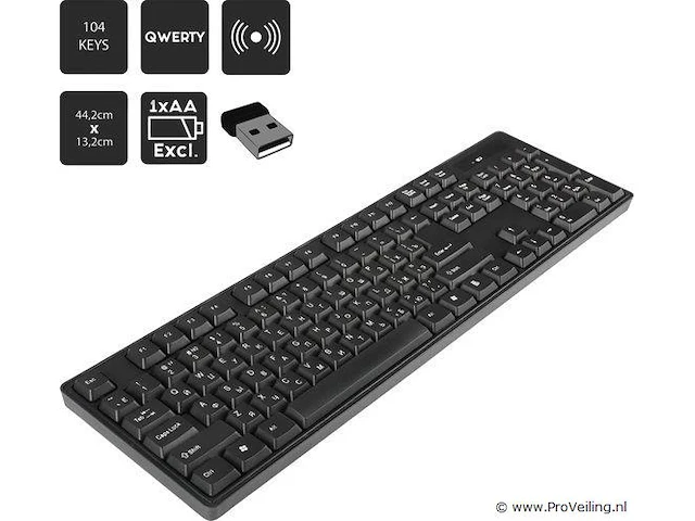 50x q-link draadloos toetsenbord - afbeelding 2 van  2