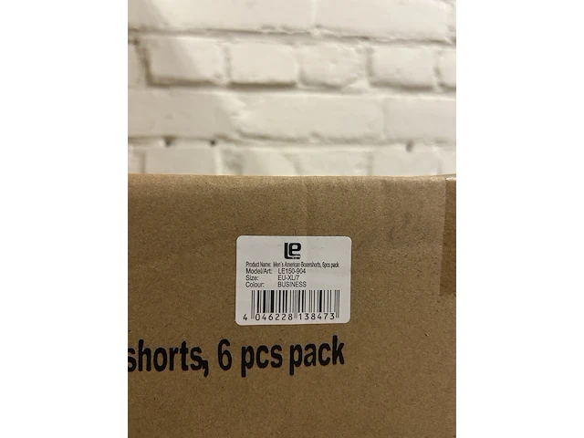 50x set van 6 boxershorts maat m, xl lower east - afbeelding 6 van  6