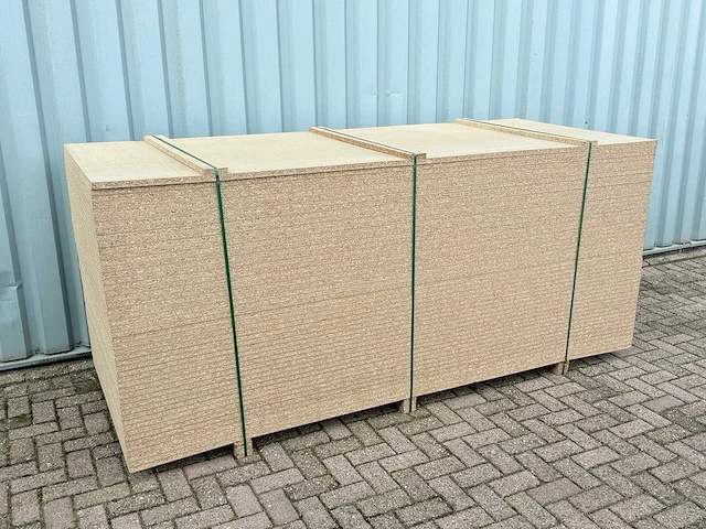 50x spaanplaat 2690x1100x22mm. geschikt voor stellingen / vlonders / legborden - afbeelding 2 van  3