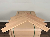51 m2 parket eiken visgraat - 725 x 130 x 14 mm - afbeelding 3 van  4