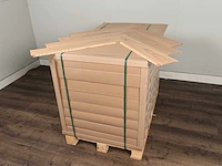 51 m2 parket eiken visgraat - 725 x 130 x 14 mm - afbeelding 4 van  4