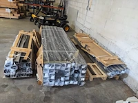 52x aluminium sleufpaal, schuttingpaal en toebehoren - afbeelding 6 van  6