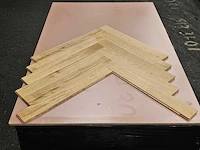 53 m2 parket eiken multiplank visgraat - 500 x 65 x 11 mm - afbeelding 3 van  3