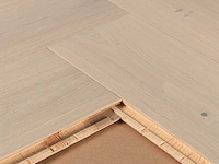 53 m2 parket eiken visgraat mutliplank - 725 x 130 x 14 mm - afbeelding 2 van  4