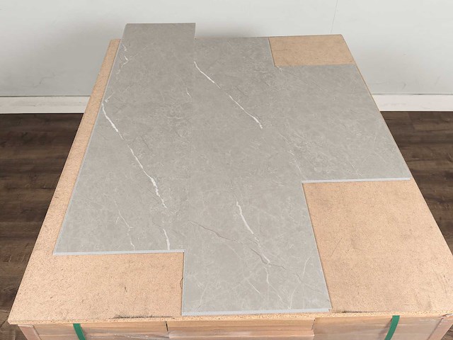 53 m2 pvc click tegel met xps onderlaag - 610 x 305 x 5 mm - afbeelding 3 van  4