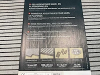 53,5m² hdm akoestische wandpanelen - betongrijs - 138,8x20,1 cm - afbeelding 5 van  8