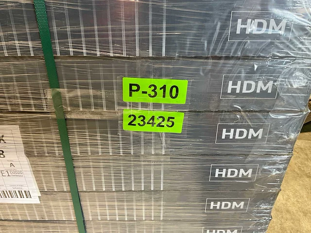 53,5m² hdm akoestische wandpanelen - betongrijs - 138,8x20,1 cm - afbeelding 8 van  8