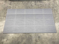 53,5m² hdm akoestische wandpanelen - inox black - 138,8x20,1 cm - afbeelding 2 van  8