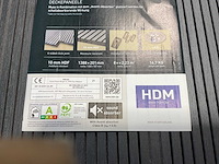 53,5m² hdm akoestische wandpanelen - inox black - 138,8x20,1 cm - afbeelding 6 van  8