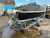 54 taylor met 14,7kw honda motor inclusief brenderup boot trailer - afbeelding 19 van  31