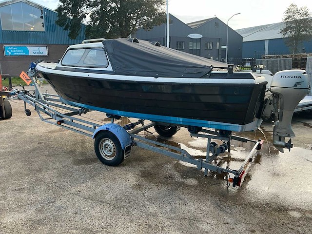 54 taylor met 14,7kw honda motor inclusief brenderup boot trailer - afbeelding 23 van  31