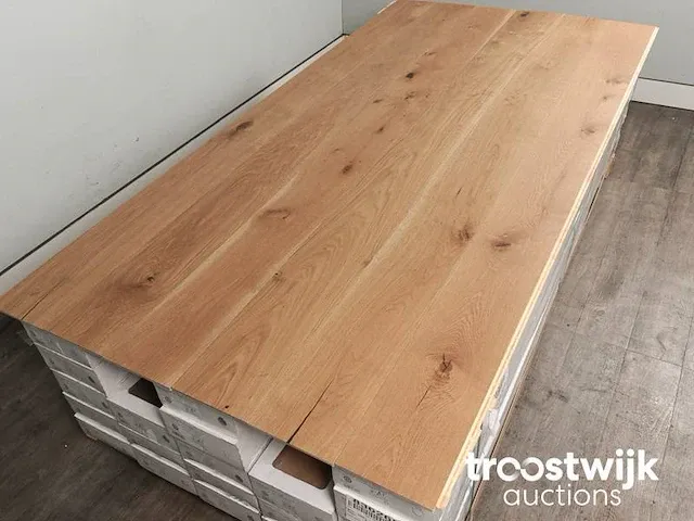 55 m2 multiplank xl eiken parket - 2200 x 180 x 14 mm - afbeelding 3 van  4