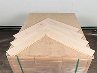 55 m2 parket eiken visgraat mutliplank - 660 x 110 x 14 mm - afbeelding 3 van  4