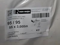55 vurenhouten geschaafde balken 95 x 95 mm en lengte 300 cm (1,489 m3). let op! kavel is onderdeel van com... onderdeel van combinatiekavel combinatiekavel van kavels b246 t/m b250 zijnde 275 vurenhouten geschaafde balken 95 x 95 mm en lengte 300 cm (1,489 m3). - afbeelding 3 van  3