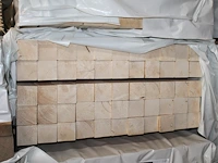 55 vurenhouten geschaafde balken 95 x 95 mm en lengte 300 cm (1,489 m3). let op! kavel is onderdeel van com... onderdeel van combinatiekavel combinatiekavel van kavels b246 t/m b250 zijnde 275 vurenhouten geschaafde balken 95 x 95 mm en lengte 300 cm (1,489 m3). - afbeelding 1 van  2