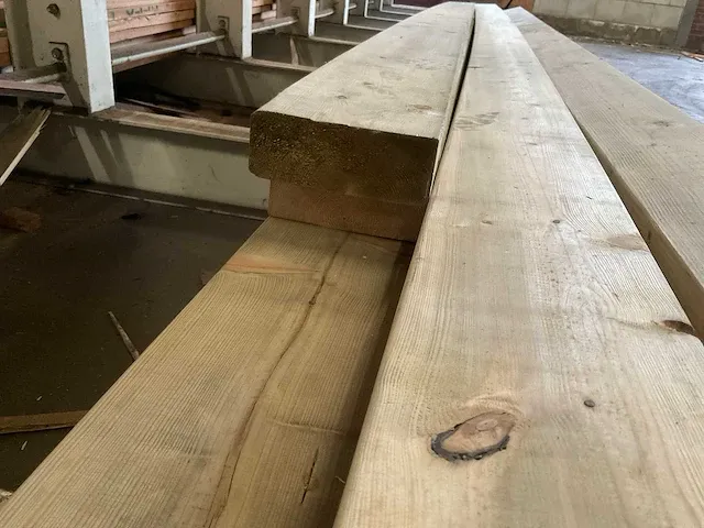 55x153x5400 geïmpregneerde balk (8x) - afbeelding 3 van  3