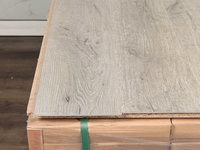 56 m2 pvc click plank - 1251 x 187 x 4,2 mm - afbeelding 2 van  4
