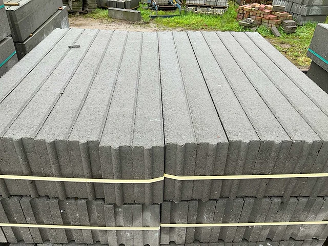 56x betonband 8x20x100 grijs - afbeelding 3 van  3