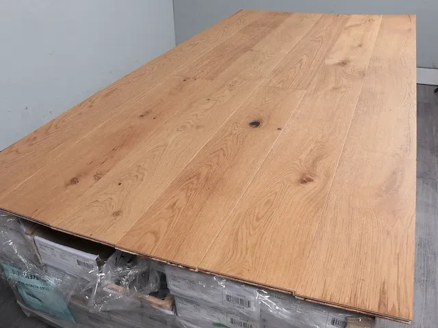 57 m2 multiplank xl eiken parket - 2200 x 180 x 19 mm - afbeelding 3 van  4