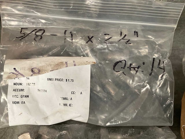5/8-11x2” bolts (14x) - afbeelding 2 van  2
