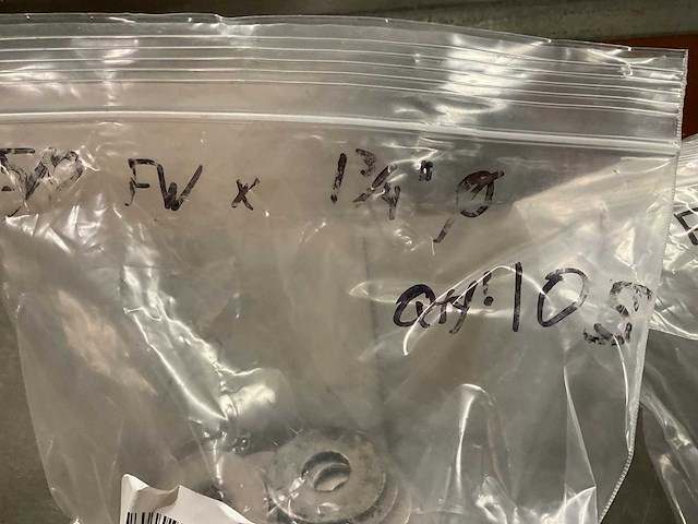 5/8 1.3/4” doorsnede flat washer (105x) - afbeelding 2 van  2