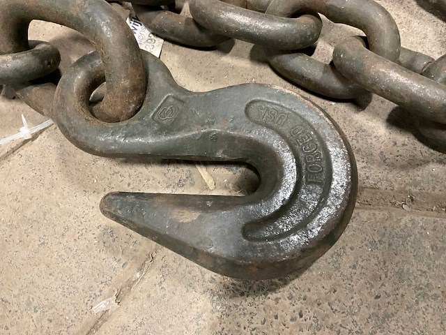 5/8 16mm ketting met haak - afbeelding 4 van  4