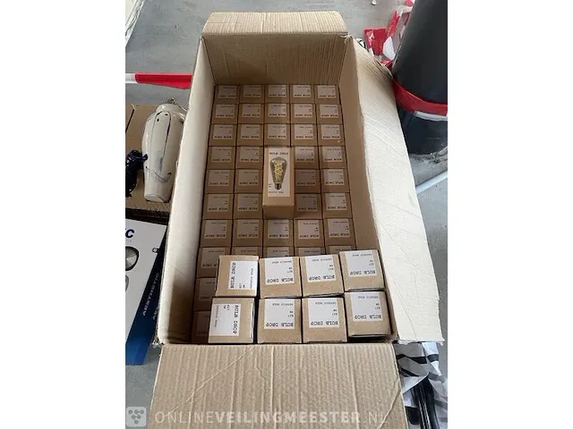 59x led lamp feliz, bulb drop, goud - afbeelding 1 van  4