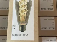 59x led lamp feliz, bulb drop, goud - afbeelding 2 van  4