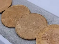 5x 10 gulden munt - afbeelding 5 van  11
