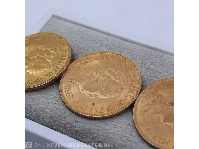 5x 10 gulden munt - afbeelding 10 van  11