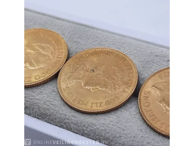 5x 10 gulden munt - afbeelding 11 van  11