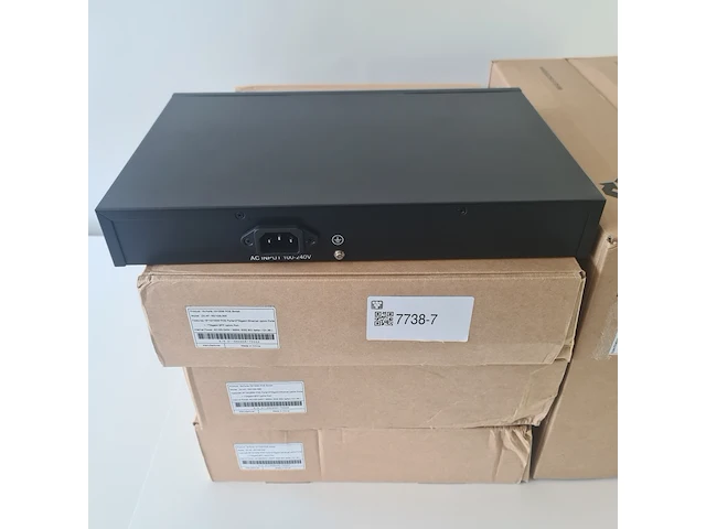 5x 19 poort ethernet switch met 16x poe - afbeelding 3 van  4