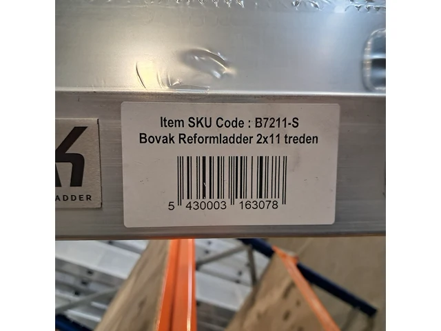 5x 2-delige schuifladder 2x11 treden tüv-aluminium, 2022 - afbeelding 3 van  3