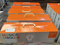 5x 2-in-1 baby walker/loopwagen (loopwagen en speeltafel), musical stroller - afbeelding 2 van  4