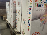 5x 2-in-1 baby walker/loopwagen (loopwagen en speeltafel), musical stroller - afbeelding 3 van  4