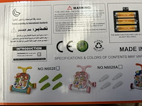 5x 2-in-1 baby walker/loopwagen (loopwagen en speeltafel), musical stroller - afbeelding 4 van  4