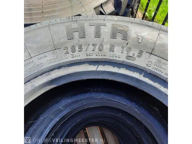 5x 285/70r19,5 continental, htr - afbeelding 3 van  5