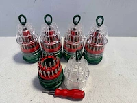 (5x) 31-in-1 precisiegreep schroevendraaier set mobiele telefoon reparatie kit gereedschap - afbeelding 1 van  1