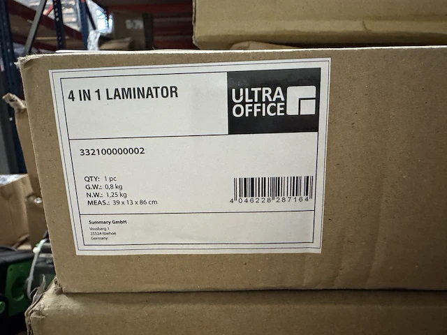 5x 4-in-1 lamineerapparaat ultra office - afbeelding 3 van  3
