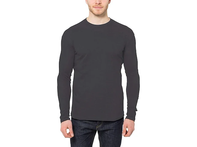 5x 5-pak heren shirt met lange mouwen maat l lower east - afbeelding 2 van  4