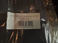 5x 5-pak heren t-shirt maat l lower east - afbeelding 2 van  2