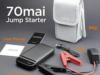 5x 70mai jump starter powerbank 11100mah + led - afbeelding 2 van  4