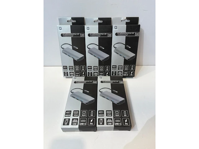 5x 8-1 hub usb, q-link - afbeelding 1 van  1