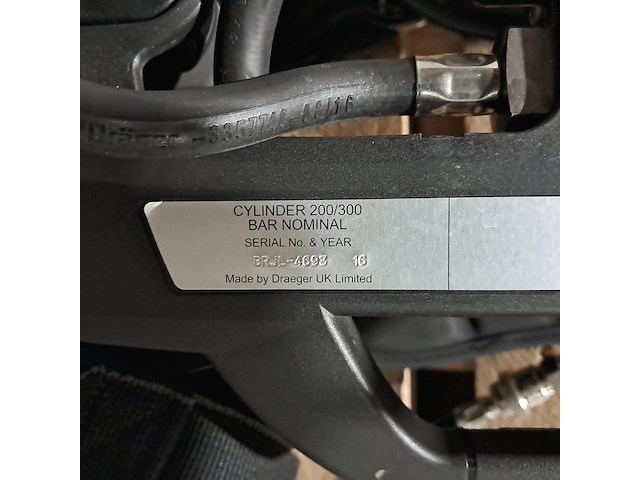 5x ademluchttoestel, dräger, pss 7000 bodyguard - afbeelding 12 van  15